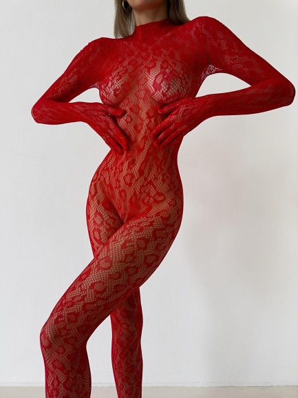 Venus Lace Bodysuit - 图片 5